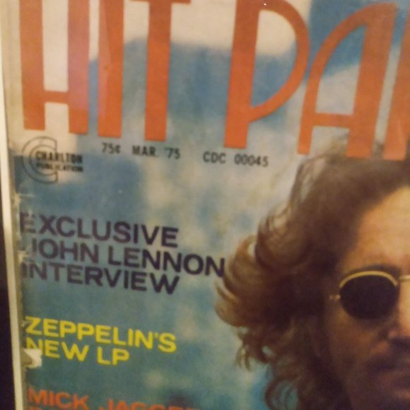 Hit Parader John Lennon 1975 RARE - Picture 4 of 4